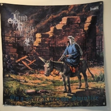 Grand Belials Key - On A Mule Rides The Swindler ++ FLAG, FLAGGE ++ 91x91cm