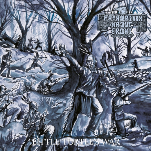 Pan-Amerikan Native Front - Little Turtles War ++ BLUE MARBLED LP