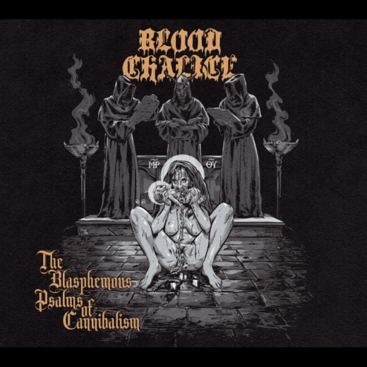 Blood Chalice - The Blasphemous Psalms Of Cannibalism ++ SPLATTER LP