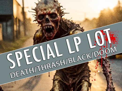 10 Black/Death/Thrash/Doom Metal LPs ++ PACKAGE