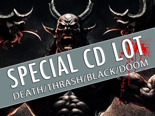10 Black/Death/Thrash/Doom Metal CDs ++ PACKAGE