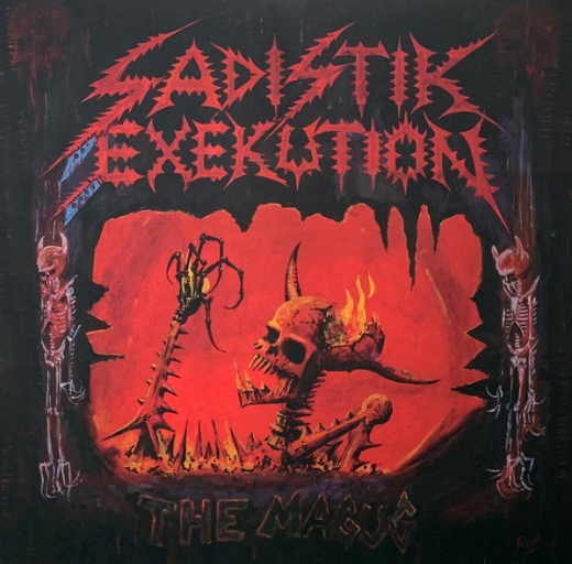 Sadistik Exekution - The Magus ++ RED/BLACK MARBLED LP