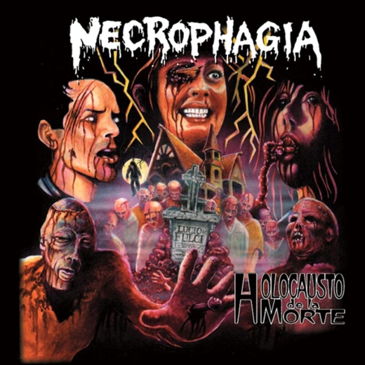 Necrophagia - Holocausto De La Morte ++ GOLD LP