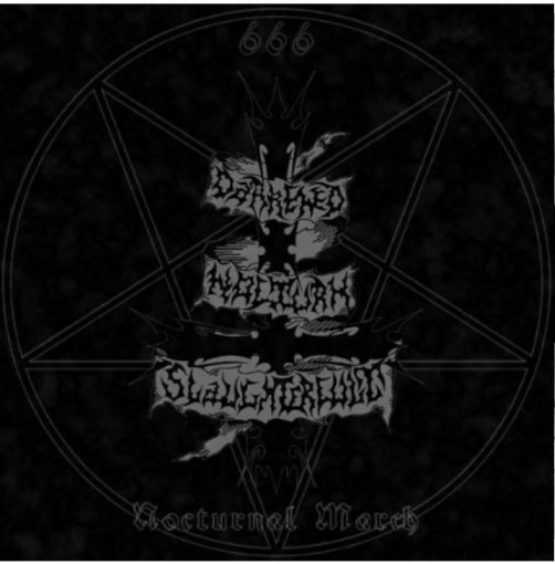 Darkened Nocturn Slaughtercult - Nocturnal March ++ MARBLED LP