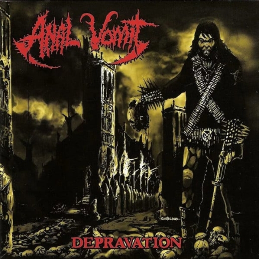 Anal Vomit - Depravation ++ SPLATTER LP