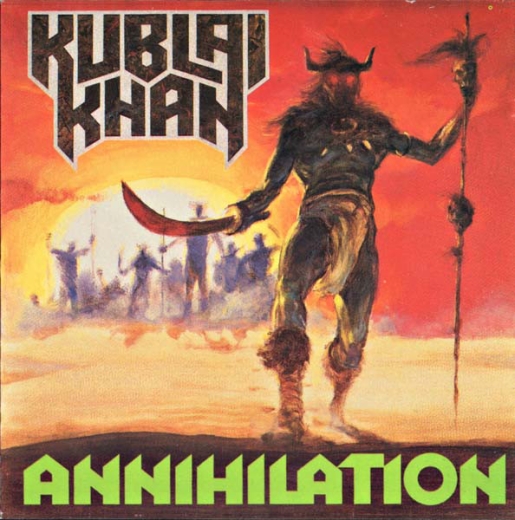 Kublai Khan - Annihilation ++ ORANGE LP