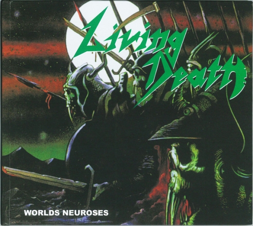 Living Death - World Neuroses ++ GREEN LP