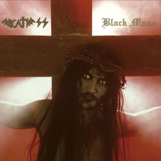 Death SS - Black Mass ++ RED SPLATTER LP