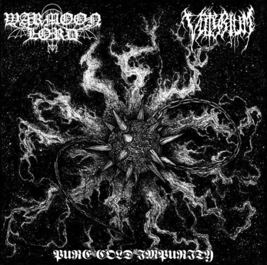 Warmoon Lord / Vultyrium - Split ++ SILVER LP
