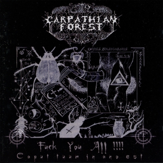 Carpathian Forest - Fuck You All!!! ++ CLEAR LP