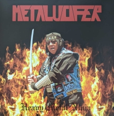 Metalucifer - Heavy Metal Ninja ++ WHITE/RED LP