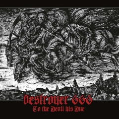 Deströyer666 - To The Devil His Due ++ RED LP