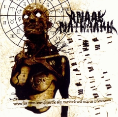 Anaal Nathrakh - When Fire Rains Down From The Sky.. ++ WHITE MARBLED LP